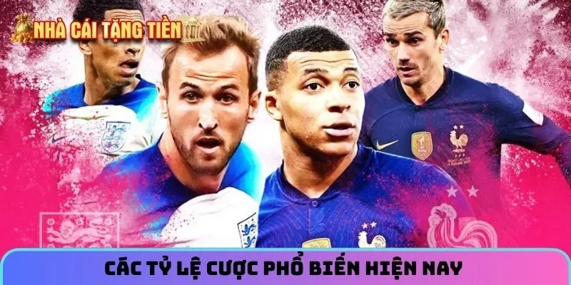 Các tỷ lệ cược phổ biến hiện nay 